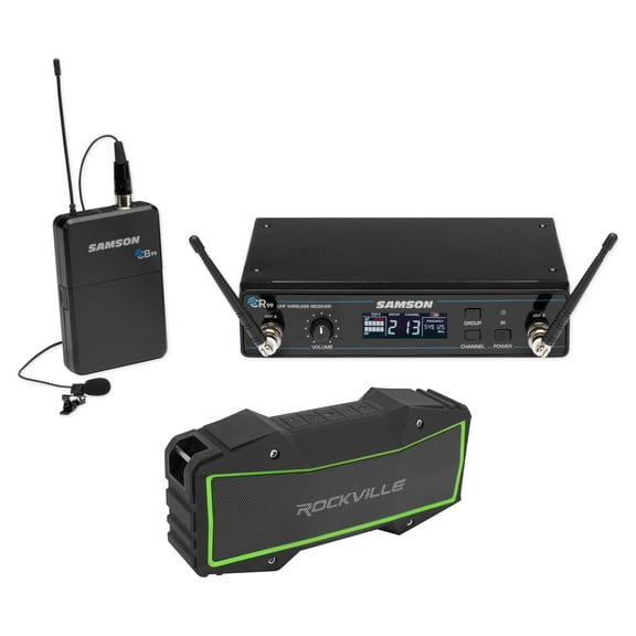 SAMSON Concert 99 Presentation Lavalier Microphone K-Band Free Bluetooth Speaker