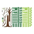 thumbnail image 1 of VONKY Waterproof Self Adhesive Happy Tree Pattern Removable Wall Sticker TV Background Wall Decal, 1 of 7