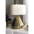 thumbnail image 2 of Nuloom  20" Kimberly Aluminum Cotton Shade Table Lamp, 2 of 3