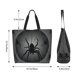 thumbnail image 5 of Disketp Black Spiders Bolsa Tote Estampada para Mujer, Bolso de Hombro y de Mano para Compras y Viajes, 5 of 8