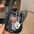 thumbnail image 3 of Soporte para tarjetas fotográficas Kpop, soporte para exhibición de fotos con llavero de amor, fundas protectoras para fotos de ídolos, funda protectora para tarjetas de identificación y crédito, 3 of 5