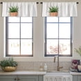 thumbnail image 4 of LALILO Kitchen Curtain Valance Castle South Wales Uk Three Rod Pocket Window Curtain 52"x 18" Set of 2, 4 of 7