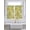 Yellow, variant on Yellow Lemons Bathroom Window Curtain, Summer Botanical Checkered Pastoral Light Filtering Coffee Kitchen Curtains, Bedroom Living Room Curtains 2 Panel 84"x54"