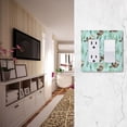 thumbnail image 5 of Yayeee Rocker Switch Wall Plate 3-Gang 6.5"x4.6" Home Decorative Outlet Cover, Green Otters Pattern, 5 of 6