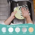 thumbnail image 6 of 10 Pack Swedish Dishcloths, Reusable Paper Towels Alternative, Odorless Cellulose Sponge Cloth for Kitchen Cleaning, 6 of 9