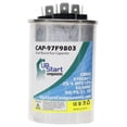 thumbnail image 2 of 3-Pack 25/5 MFD 370 Volt Dual Round Run Capacitor Replacement for GE S10000AFC - CAP-97F9803, UpStart Components Brand, 2 of 4