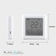 thumbnail image 2 of Sensor de temperatura y humedad Tuya Mini pantalla LCD Digital termómetro higrómetro, 2 of 9