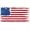 Lic-Plt-1010, variant on United States of American US Flag Sublimated 0.025 inch(0.65mm) Thickness-Wavy-1011 Decorative License Plate, Auto Plate Cover