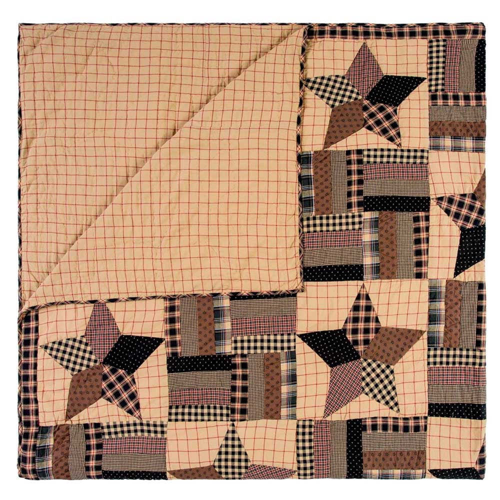 Bingham Star Quilt by VHC Brands