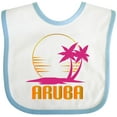 thumbnail image 3 of Inktastic Aruba Apparel for Cruise Girls Baby Bib, 3 of 4