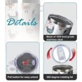 thumbnail image 3 of 40oz Cute Dachshund Tumbler with Handle and Straw, Stainless Steel Insulated Cup with Lid and Straw, Travel Mug Water Bottle, Gifts for Women, 3 of 6