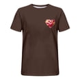 thumbnail image 3 of Jamicy Chemises pour Hommes Décontractées Été 2025 Mode Imprimé Col Rond T-Shirts Graphiques Surdimensionnés Hauts d'Été Décontractés, 3 of 3