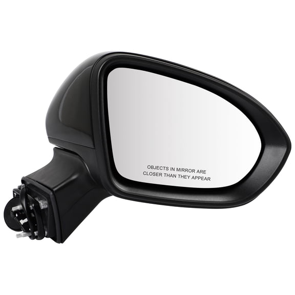 cciyu Passenger Side View Mirror Replacement For 2016-2019 For Chevy For Cruze Power Replace GM1321541 Black