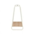 thumbnail image 4 of Bowery Hill Modern / Contemporary Short Metal Clothing Rack in White, 4 of 7