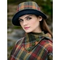 thumbnail image 5 of Mucros Weavers Irish Plaid Poncho for Women Made in Ireland 100% Irish Wool Tweed, 5 of 6
