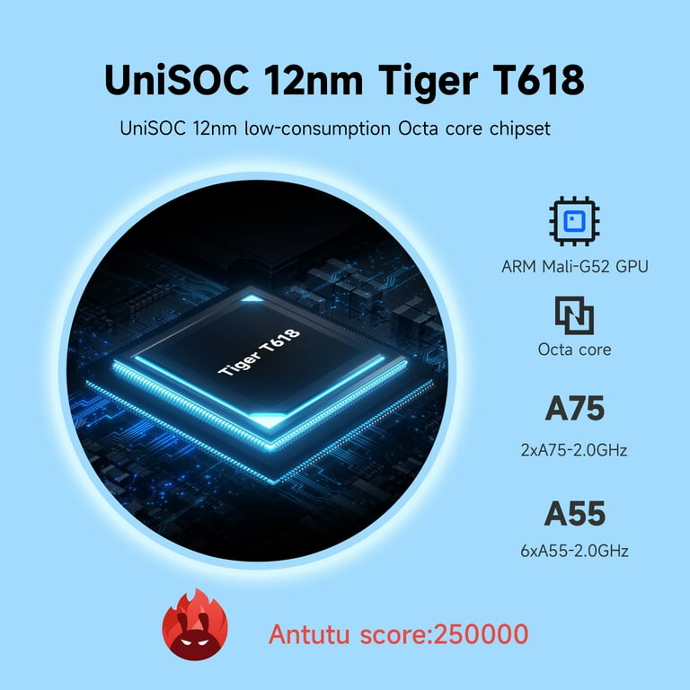 ALLDOCUBE iPlay50 Tablet PC, Android 12, 10.4 inch HD IPS