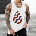 thumbnail image 3 of Eashery Vest T Shirt Men Sweaty T-Shirts Summer Casual Fishing Vests for Men White XX-Large, 3 of 4