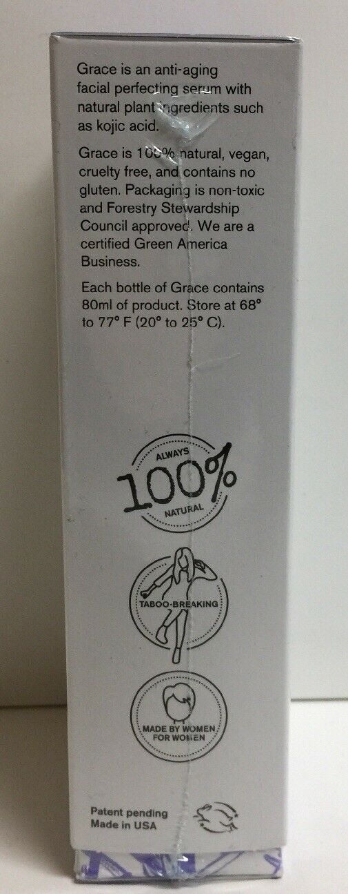 Grace by Damiva 100% Anti-aging Facial Natural Perfecting Face Serum, 80 ml