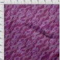 thumbnail image 4 of oneOone Polyester Spandex Dark Magenta Fabric Abstracts Quilting Supplies Print Sewing Fabric By The Yard 56 Inch Wide, 4 of 5