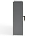 thumbnail image 5 of Pemberly Row Contemporary Contemporary Mirror Medicine Cabinet in Vintage Gray, 5 of 10