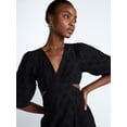 thumbnail image 3 of Scoop Women's Eyelet Cutout Cotton Midi Dress, Sizes 0-18, 3 of 4