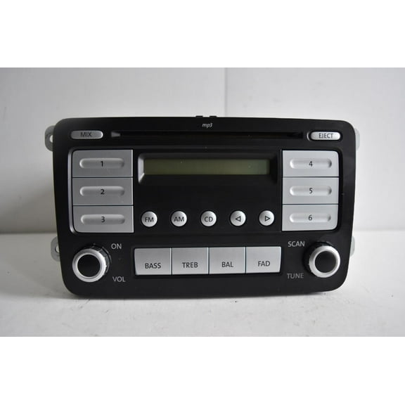 2006-2009 Volkswagen Rabbit Jetta Radio Mp3 Cd Player 1K0 035 161 B