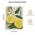thumbnail image 2 of Nawypu  Inspirational Lemon Wall Decor Art Prints, Lemon Green Leaf Modern Wood Wall Decor, Green leaf Sour lemon Art Print Poster Perfect for Dining Room Kitchen Office, 2 of 5