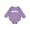 Lavender, variant on New Orleans, Louisiana Baby Fleece Bodysuit