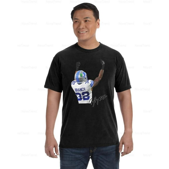 Brian Branch Flipping the Bird 2024 Comfort Color T-Shirt Fan Edition, Unisex, up to size 4XL