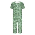thumbnail image 4 of Wancir Women's Pajamas Sets Long Sleeve with Plaid Pants Soft Sleepwear 2 Piece Pjs Lightweight Lounge Set with Pockets, 4 of 4