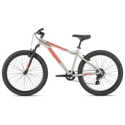 Mongoose Flatrock Mountain Bike, 26 Inch Wheels, Ages 14+, Gray