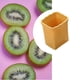 thumbnail image 4 of Cortador de frutas preciso multiusos para alimentos blandos, fresas y zanahorias. Amarillo, 4 of 5