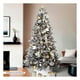 thumbnail image 5 of Árbol de Navidad Escarchado Frondoso Pino Navideño con Nieve Esquimal (Gris Nevado, 1.80 m), 5 of 7