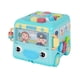 thumbnail image 2 of Autobús de juguete para niños Hugo juguete sensorial de aprendizaje preescolar educación temprana con asa azul, 2 of 10