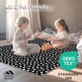 thumbnail image 4 of ODIKA 4'x6' Machine Washable Non-Slip Area Rug, Ranch Spotted Luxury Decoration Holiday Farmhouse High Traffic Rug, Black, 614049, 4 of 5