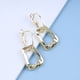 thumbnail image 5 of Pendientes colgantes cuadrados huecos retro, pendientes cuadrados geométricos, pendientes huji cuadrados, colgante trapezoidal geométrico dorado, 5 of 5