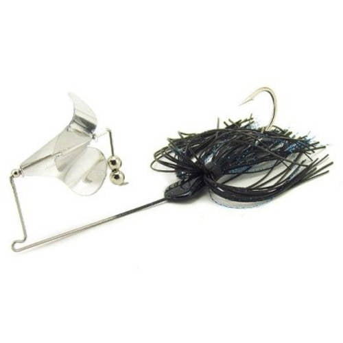 Stanley E-BB38-203 3/8-Ounce Stanley Ball Buster Buzz Bait, White, Blue and Chartreuse Finish Multi-Colored