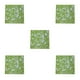 thumbnail image 1 of Panel divisor de habitación DIY Yuarrent PVC plegable Mariposas verdes 4 Uds, 1 of 6