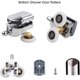 thumbnail image 5 of Shower Door Rollers, 25mm Diameter Home Replacement Sliding Shower Door Rollers, Fits 4-6mm Glass, Bathroom, Replacement Parts, 5 of 5