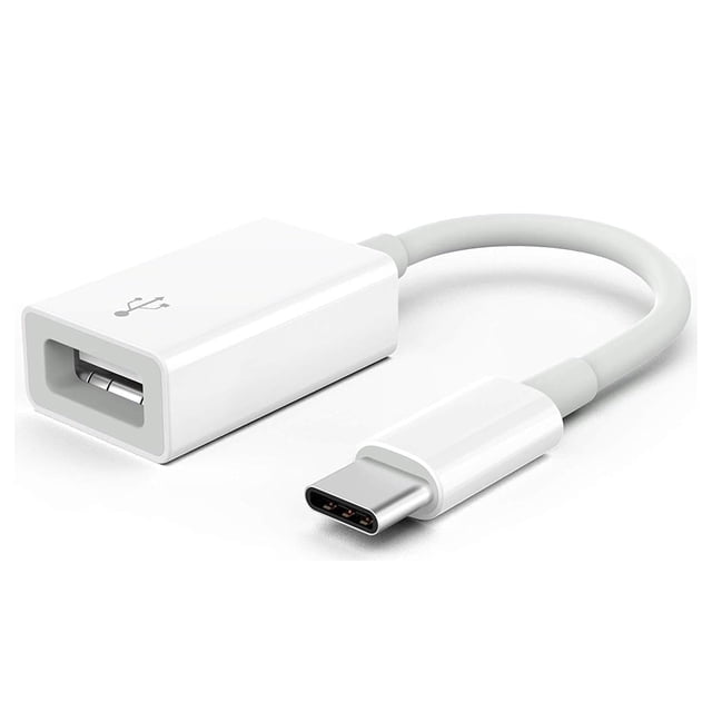USB-C to USB Camera Adapter, USB 3.0 OTG Cable for iPhone/iPad to Connect Card Reader, USB Flash Drive, U Disk, Keyboard, Mouse, Hubs, MIDI, Plug & Play