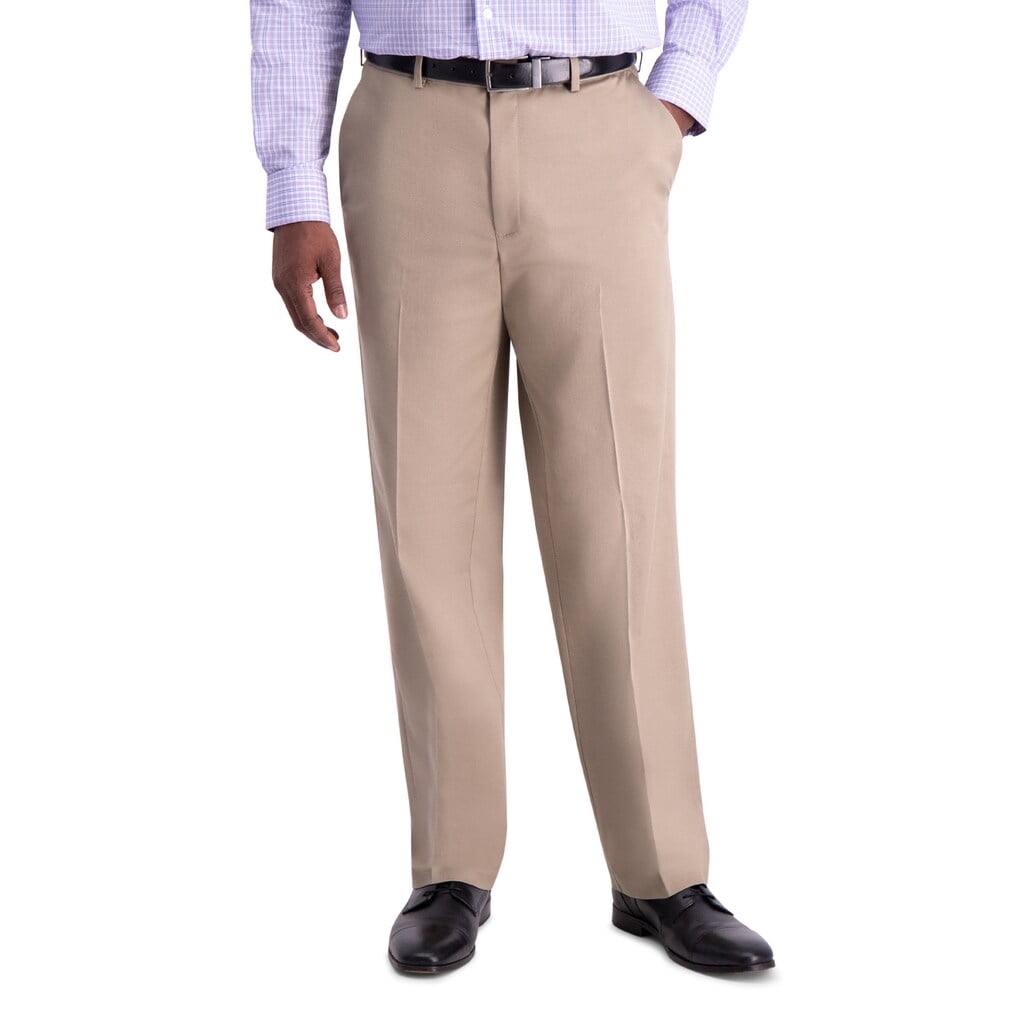 Men's Haggar Iron Free Premium Khaki 