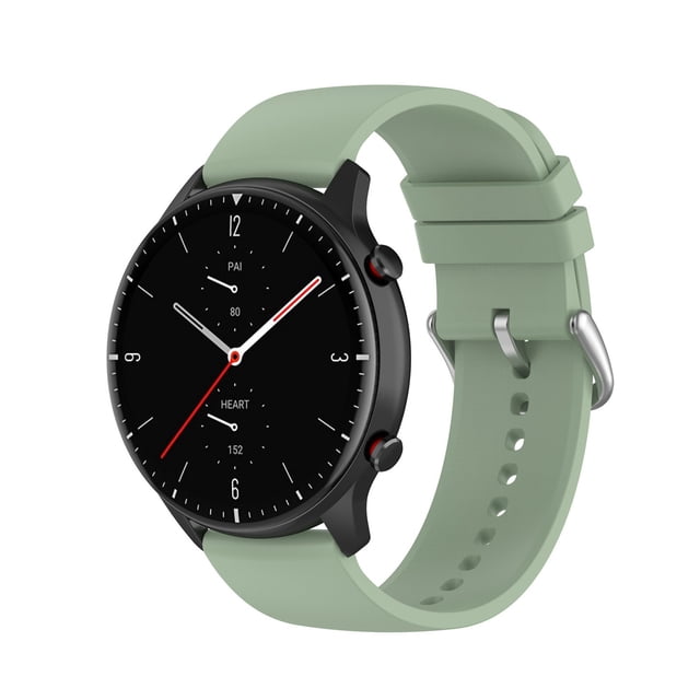22mm Silicone Sports Watch Bands - Solid Color Sweat Proof Easy Replacement Fashionable Design for Comfort and Style