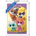 thumbnail image 3 of Disney Junior Super Kitties - Group Wall Poster, 14.725" x 22.375" Framed, 3 of 5