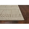 thumbnail image 4 of 5' x 8' Beige Geometric Lines UV Treated Area Rug, 4 of 5