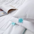 thumbnail image 4 of Martha Stewart  Tencel Softy Around Feather And Down Pillow (Set of 2) - White King, 4 of 4