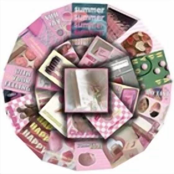 30Pcs Pink Holiday Stickers Aesthetic Art Pvc Decals Scrapbooking Label Diary St