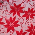 thumbnail image 6 of Luxtrada Holiday Tablecloths Rectangle Red Lace Table Cover with Engineered Jacquard Modern Christmas Table Cloths Cover (60" 84", Red), 6 of 9