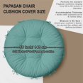 thumbnail image 3 of Replacement Papasan Cushion Cover 55 Inch - Waterproof, Tear-Resistant & Stylish - Fits Large Papasan Chair - Polka Dot Pattern, 3 of 7