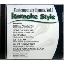 Contemporary Hymns Volume 1 Karaoke Style NEW CD G Daywind 6 Songs