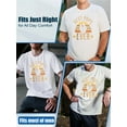 thumbnail image 6 of AllAreN T-Shirts for Dad Best Dad in the World Shirts for Dad Short Sleeve Loose Fit T-Shirts for Father, 6 of 7